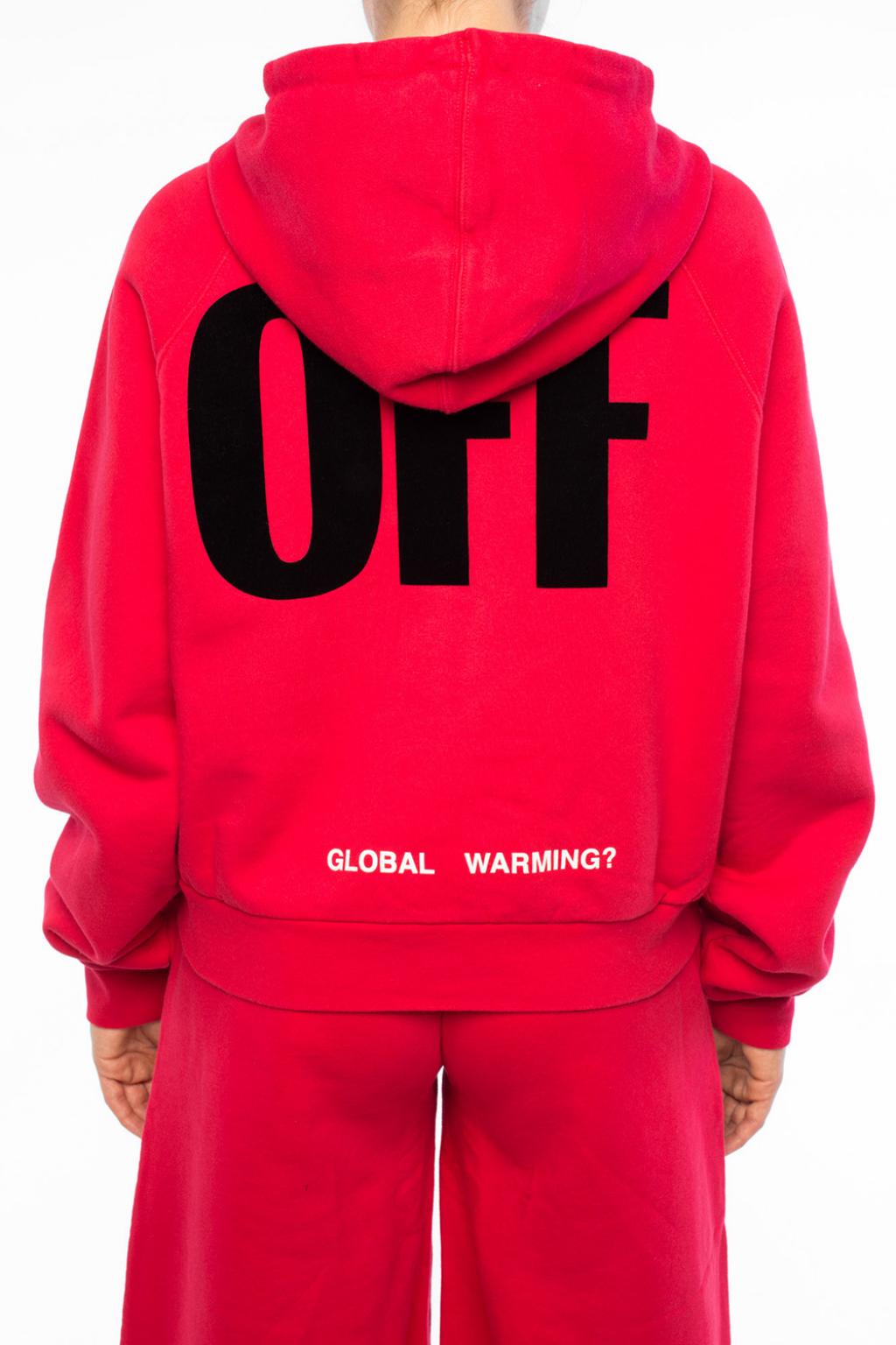 Off white clearance global warming crewneck